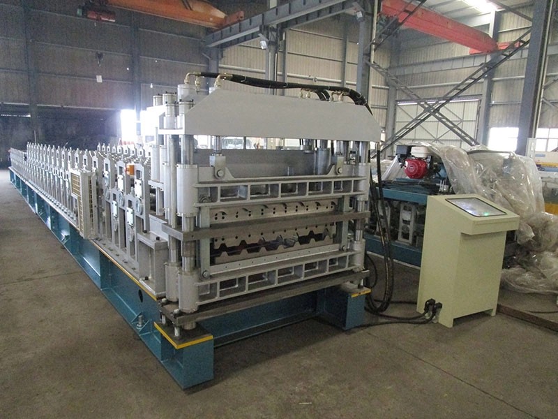 Double Layer Roll Forming Machine for Glazed Tiles & Corrugated Sheets